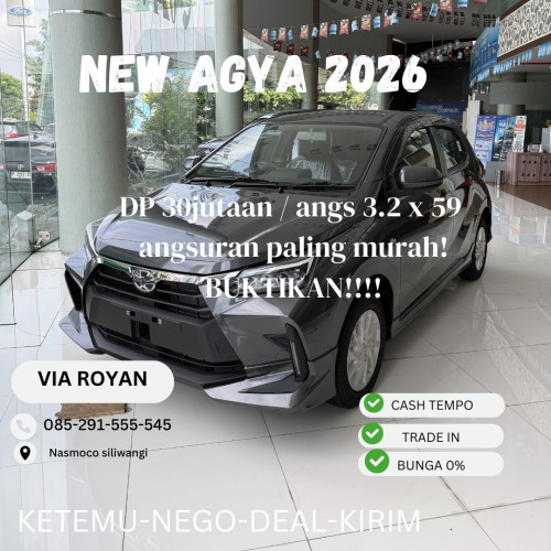 Promo Toyota Agya 2026